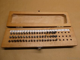 Sada měřicích doteků pro W závity