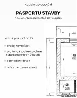Pasport rodinného domu/objektu