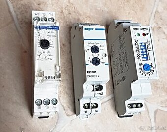 Časové relé Hager EZ001, ElkoCRM-81, Schneider RE11
