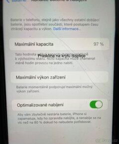 iPhone XR, cerny, 64GB, baterie 97%