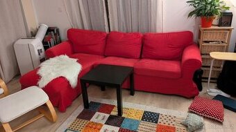 Gauč Ektorp velký červený