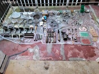 Mix: Štětky - Válečky - Trychtýře - El.Pistole...