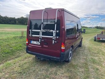 Obytné auto, dodávka, Ford Tranzit automat.