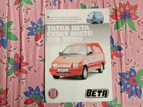 Prospekt Tatra Beta