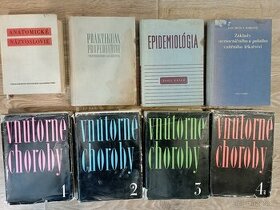 lekárske knihy - interné, gynekologické, alkoholizmus, toxik