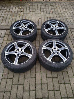 Alu Ronal 5x112, 8,518 + letní Conti/Michelin 245/40/18