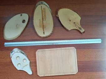 Sada prkének s teploměrem