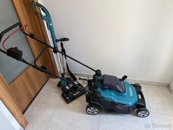 Makita  akumulátorová sekačka + strunová sekačka Makita