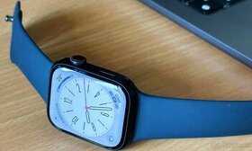 Apple Watch 8 45mm GPS + Cellular, temně inkoustové, záruka