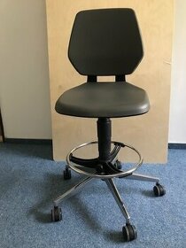 Zvýšená otočná židle pracovní - 1