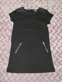 Černé zimní šaty - 1
