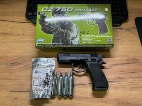 Airsoftová pistole CZ 75D Compact - CO2 - 1