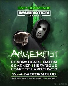 Angerfist | 360° Experience | 26.4.2024 - Stormclub Prague
