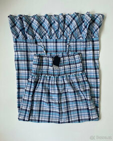 Dětské šaty kostka modré Gant 2XL 158-164 cm 14 let - 1