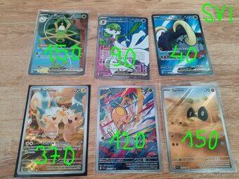 Pokémon karty - hity ze Scarlet & Violet