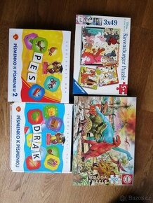 Puzzle a písmenko k písmenku