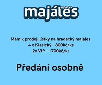 Hradecký Majáles vstupenky