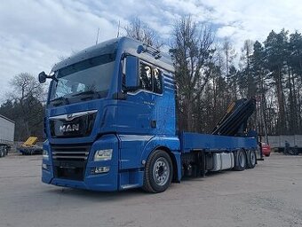 MAN TGX 26.480 6x2 - valník s hydraulickou rukou