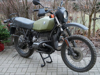BMW r65 GS monolever vojenský Boxer