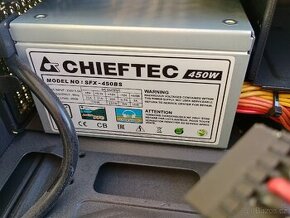 HTPC skríň se zdrojem chieftec 450W