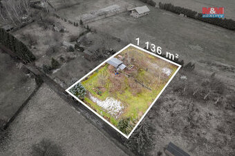 Prodej pozemku k bydlení, 1136 m², Žalany okr. Teplice - 1
