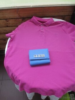 vel M -GUESS polo tričko + peněženku přidám