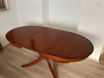 Stůl rozkládací, masiv 135-180-225 x 90