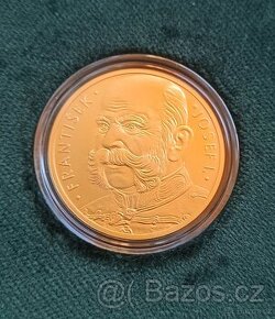 FJ I  Franc Josef  5 dukát  17,45g Zlato - 1