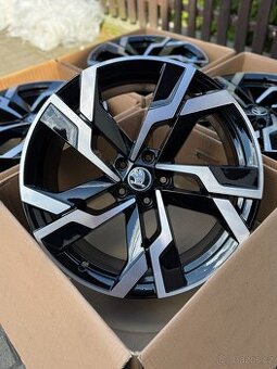 ORIGINÁL Alu Škoda SAGITARIUS R20, 5x112 - ZÁNOVNÍ, TOP STAV