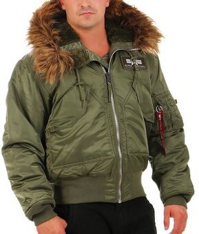 Alpha Industries zimní bomber 45P Hooded XL