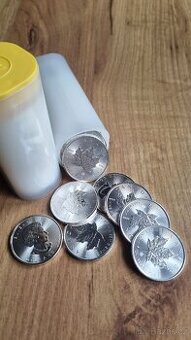 Stříbrná investiční mince 1 Oz - Maple Leaf 2024 Tuba (25ks)
