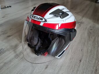 Moto přilba otevřená. Velikost S - 55cm.