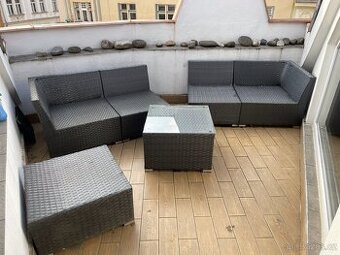 Zahradní ratanový nábytek - 1