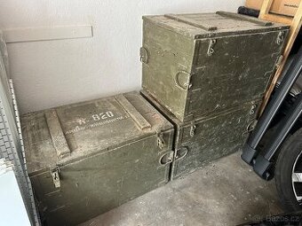 Vojenská bedna jako nová 76x51x51 - 1