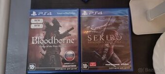 Hry pro PS4 Bloodborne a sekiro shadows die twice