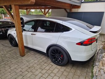 Tesla Model X P90DL Ludicrous – Performance, AWD, bílá perle
