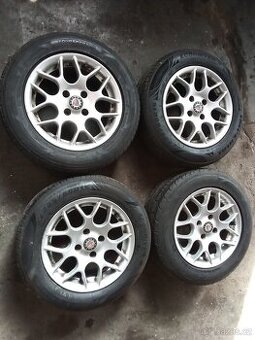 Kompletní sada ALU kol PLATIN 4x108 + pneu 205/60/15