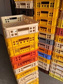 Přepravky plastové 60x40x11 cm