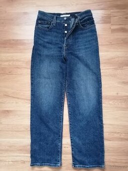 Dámské džíny-Levi’s Ribcage Straight Ankle Jeans – W29 L29