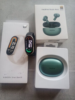 Realme buds Air 6 + Xiaomi Band 8