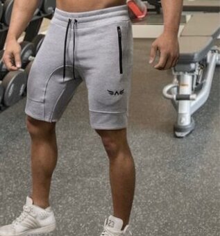 Nové pánské sportovní, fitness kraťasy Exalted, vel. L