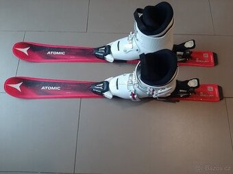 Lyže Atomic Vantage 90 a boty Hawx3 girl