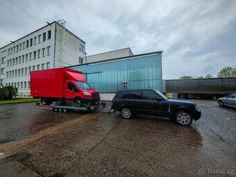 Přeprava/odtah vozidel a strojů (plošina 7×2,1 m, 2,8 t) - 1