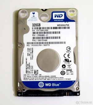 PEVNÝ DISK HDD 2,5" SE ZÁRUKOU - VÝPRODEJ