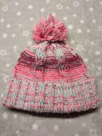 Pletená zimní čepice s bambulí vel. 52