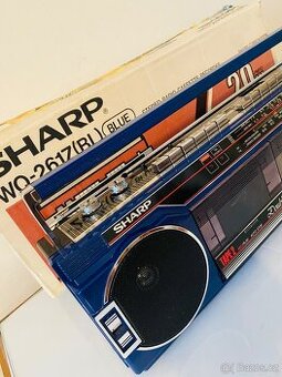 Radiomagnetofon/boombox Sharp WQ-261Z, rok 1985