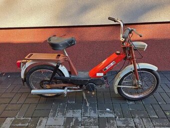 Babetta 207 s kartičkou, červená původní, funkční 3.