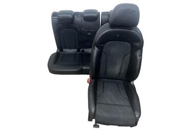 S-Line sedačky černá kůže látka Audi Q3 8U S-line r.v. 2014