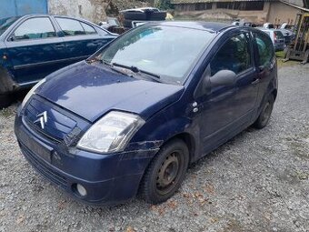 Citroën C2, 1.1i benzín, motor typ HFX, na náhradní díly