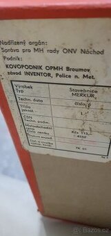 Stavebnice merkur č.6